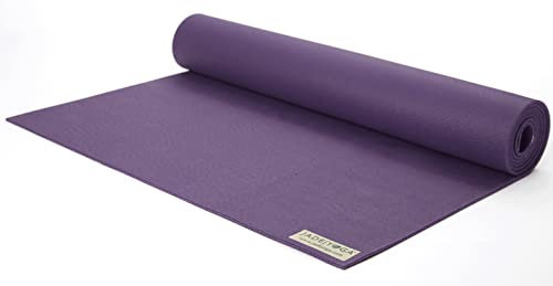 Jade Harmony Professional Travel Yoga Mat - Standard & Long Sizes (Purple, Long 74) by JadeYoga