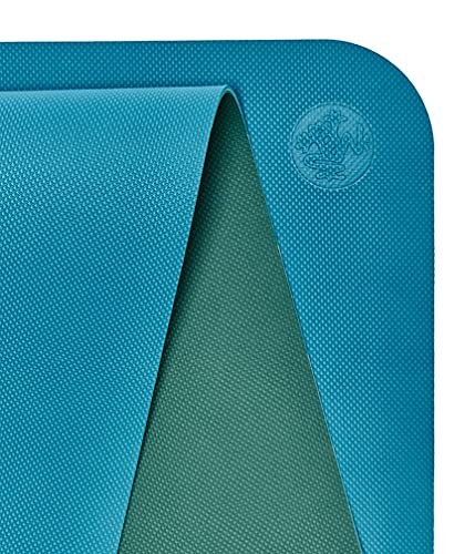 Manduka Begin - Esterilla unisex para yoga y pilates, color azul bondi, 68 pulgadas