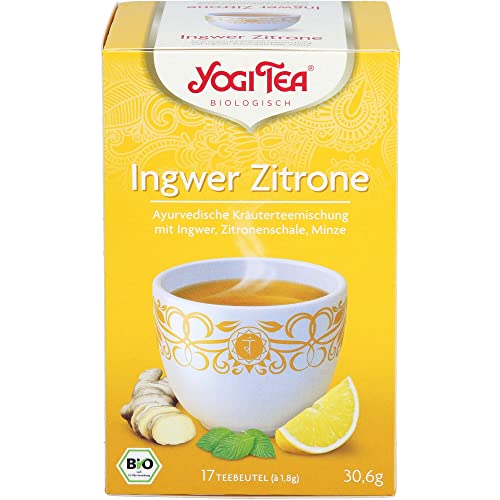 TEA de Yoga jengibre limón Bio 30.6 G filtro bolsa