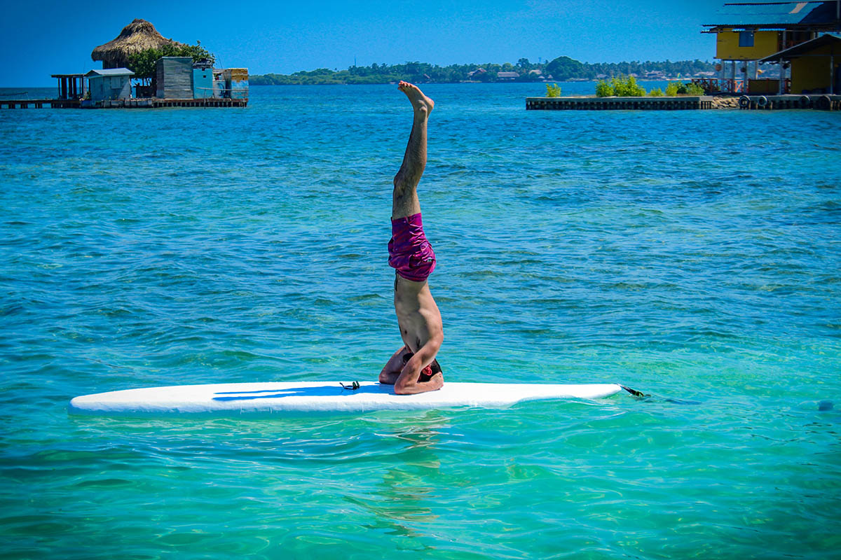 Nuesto estilo de Paddle board Yoga